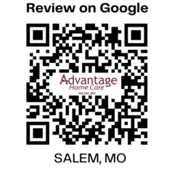 Google Review Advantage Home Care Salem Missouri office